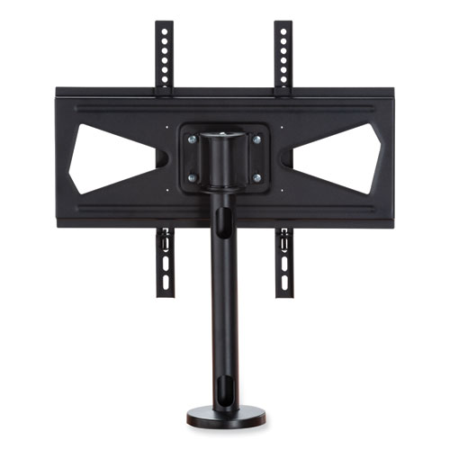 Image of Safco® Tabletop Tv Mount, 21.25" X 24.75" X 24.75", Black, Supports 50 Lbs, Ships In 1-3 Business Days