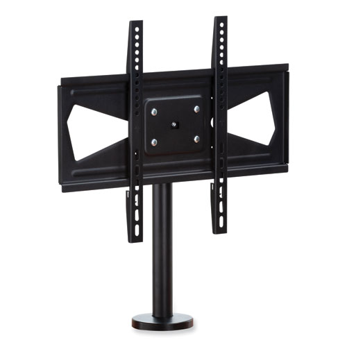 Safco® Tabletop Tv Mount, 21.25" X 24.75" X 24.75", Black, Supports 50 Lbs, Ships In 1-3 Business Days