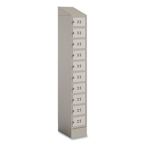 Image of Safco® Single Continuous Metal Locker Base Addition, 11.7W X 16D X 5.75H, Tan, Ships In 1-3 Business Days