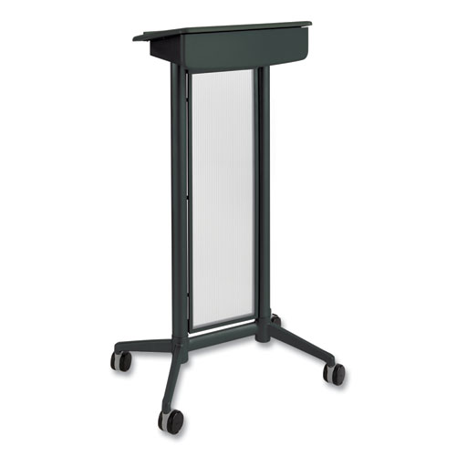 Image of Safco® Impromptu Lectern, 26.5 X 18.75 X 46.5, Black, Ships In 1-3 Business Days
