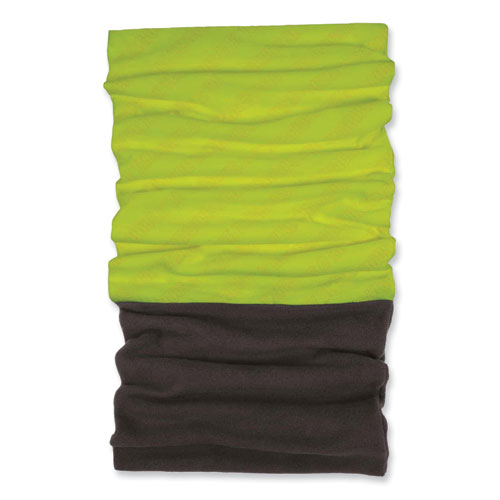 N-Ferno 6492 2-Piece Thermal Fleece + Poly Multi-Band, One Size Fits Most, Lime, Ships in 1-3 Business Days