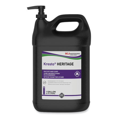 Kresto Heritage Heavy Duty Hand Cleaner, Fresh Scent, 1 gal Bottle Refill, 4/Carton