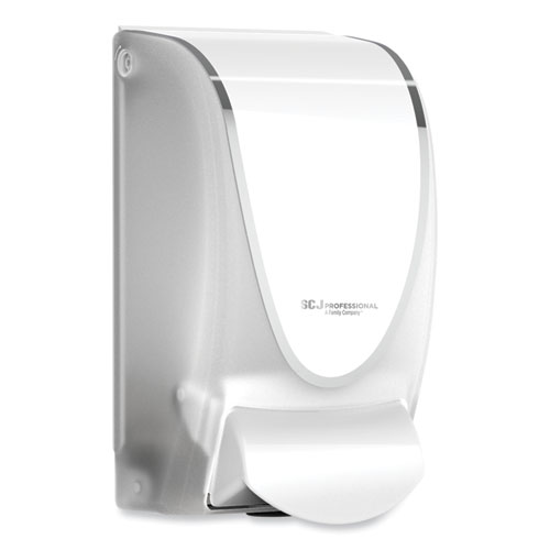 Image of Sc Johnson Professional® Transparent Manual Dispenser, 1 L, 4.92 X 4.6 X 9.25, White, 15/Carton