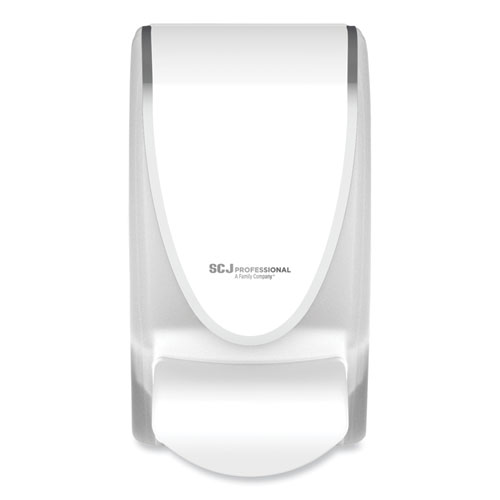 SC Johnson Professional® Transparent Manual Dispenser, 1 L, 4.92 x 4.6 x 9.25, White, 15/Carton