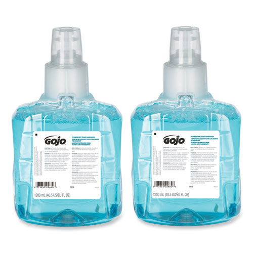 Image of Gojo® Pomeberry Foam Handwash Refill, For Ltx-12 Dispenser, Pomegranate, 1,200 Ml Refill, 2/Carton
