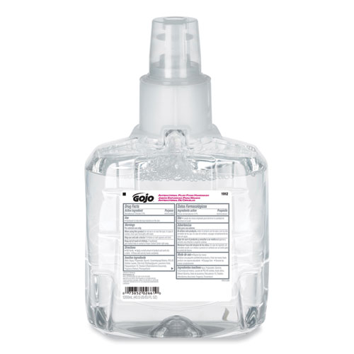 GOJO® Antibacterial Foam Hand Wash Refill for ADX-7 Dispensers, Plum Scent, 700 mL, 4/Carton