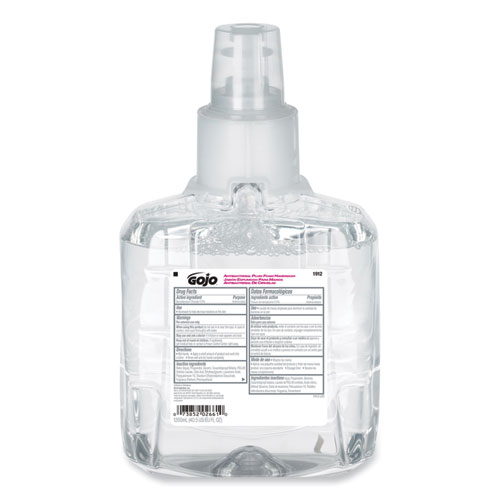 Image of Gojo® Antibacterial Foam Hand Wash Refill, For Ltx-12 Dispenser, Plum Scent, 1,200 Ml Refill