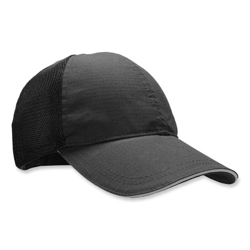 Skullerz 8946 Baseball Cap, Cotton/Polyester, One Size Fits Most, Black, Ships in 1-3 Business Days