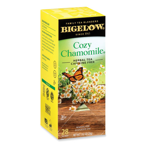 Image of Bigelow® Single Flavor Tea, Cozy Chamomile, 28 Bags/Box