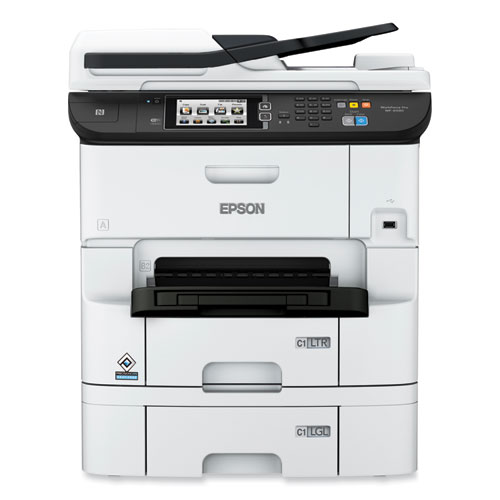 WorkForce Pro WF-6590 Wireless Multifunction Color Printer, Copy/Fax/Print/Scan