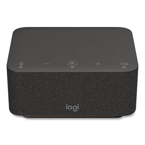 Logitech® Teams Logi Dock, 1 HDMI/1 Displayport/2 USB A/3 USB C, Graphite