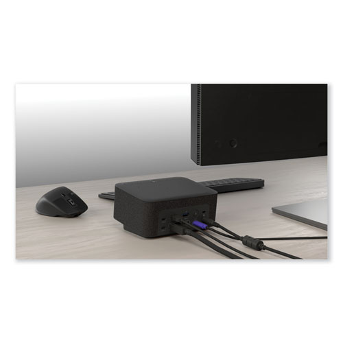 Teams Logi Dock, 1 HDMI/1 Displayport/2 USB A/3 USB C, Graphite