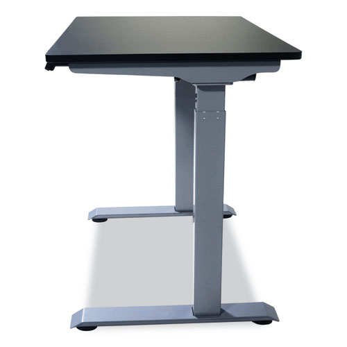 Image of Electric Height Adjustable Standing Desk, 36 x 23.6 x 28.7 to 48.4, Black, Ships in 1-3 Business Days