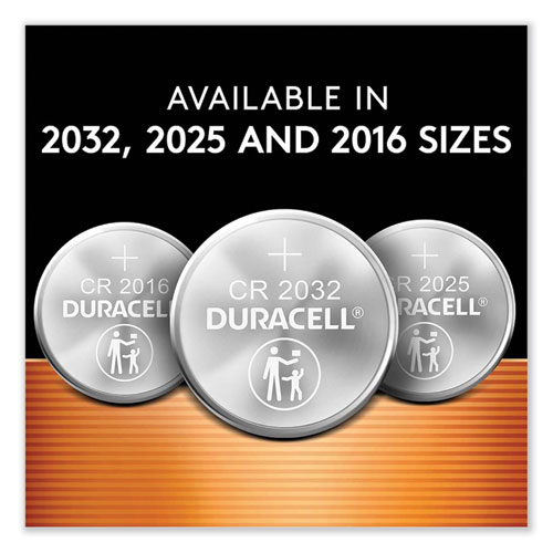 Image of Duracell® Lithium Coin Batteries, 2025, 2/Pack