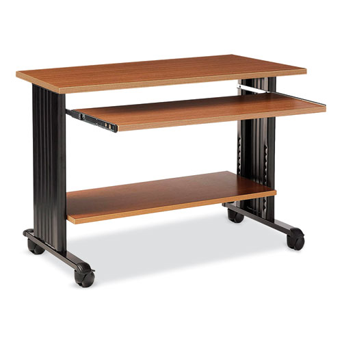 Image of Safco® Muv Standing Desk, 35.5" X 22" X 30.5", Cherry, Ships In 1-3 Business Days