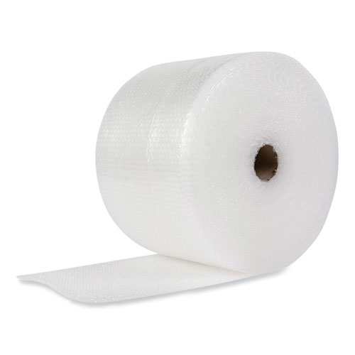 Bubble Packaging, 0.19" Thick, 12" x 200 ft, Perforated Every 12", Clear, 8/Carton