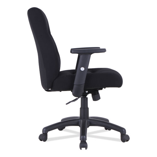 Image of Alera® Kesson Series Petite Office Chair, Supports Up To 300 Lb, 17.71" To 21.65" Seat Height, Black