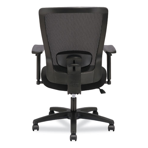 Image of Alera® Envy Series Mesh High-Back Swivel/Tilt Chair, Supports Up To 250 Lb, 16.88" To 21.5" Seat Height, Black