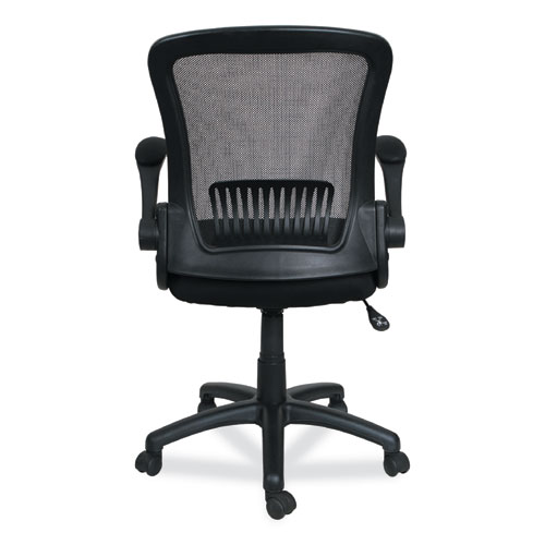 Image of Alera® Eb-E Series Swivel/Tilt Mid-Back Mesh Chair, Supports Up To 275 Lb, 18.11" To 22.04" Seat Height, Black