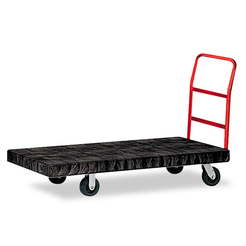 Rubbermaid® Commercial Heavy-Duty Platform Truck Cart, 1,000 lb Capacity, 24 x 36 Platform, Black