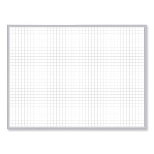 Non-Magnetic Whiteboard with Aluminum Frame, 36 x 23.81, White Surface, Satin Aluminum Frame, Ships in 7-10 Business Days