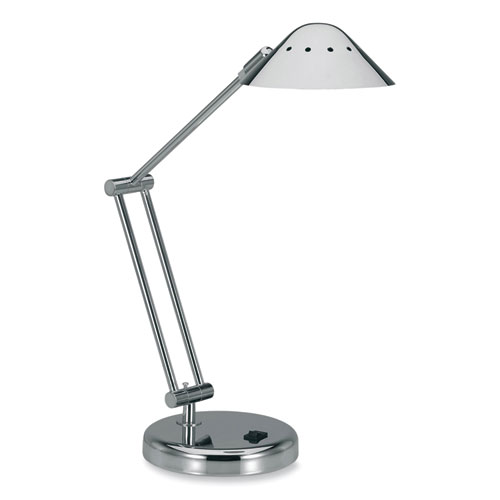 Image of Halogen Lamp with 3-Point Adjustable Arm, 15" High, Brushed Nickel, Ships in 4-6 Business Days
