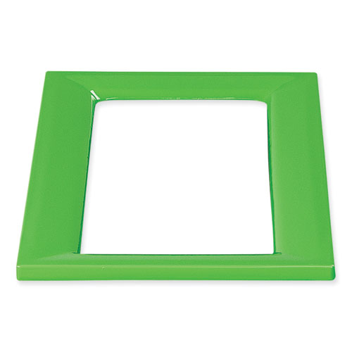 Mixx Recycling Center Lid, 9.87w x 19.87d x 0.82h, Green, Ships in 1-3 Business Days
