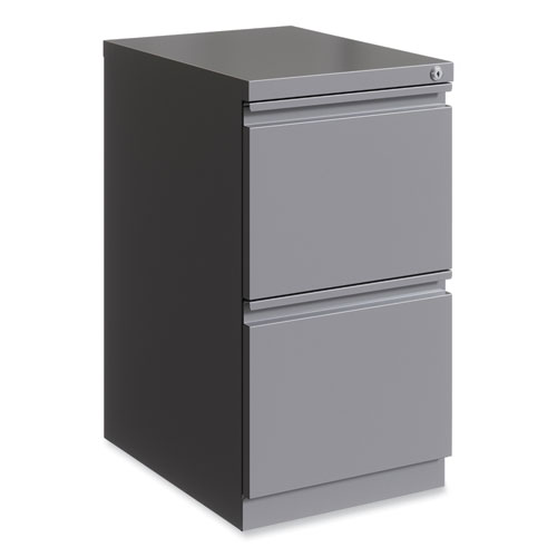 Image of Full-Width Pull 20 Deep Mobile Pedestal File, File/File, Letter, Arctic Silver,15 x 19.88 x 27.75,Ships in 4-6 Business Days