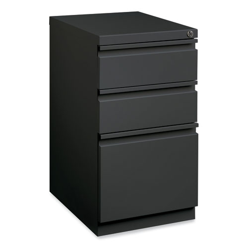 Full-Width Pull 20 Deep Mobile Pedestal File, Box/Box/File, Letter, Charcoal, 15 x 19.88 x 27.75, Ships in 4-6 Business Days
