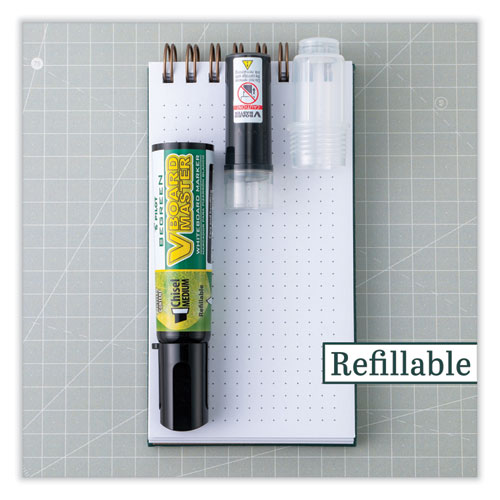 Image of Pilot® Begreen V Board Master Dry Erase Marker, Medium Chisel Tip, Assorted Colors, 5/Pack