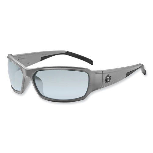 ergodyne® Skullerz Thor Safety Glasses, Black Nylon Impact Frame, Anti-Fog Clear Polycarbonate Lens, Ships in 1-3 Business Days