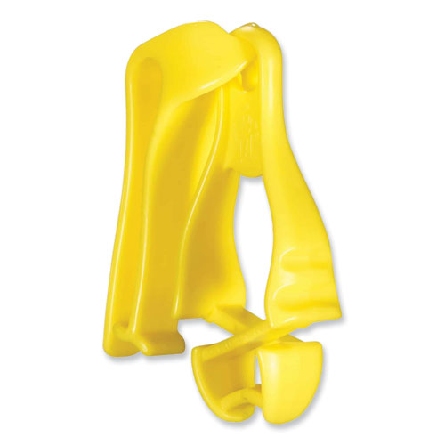 Image of Ergodyne® Squids 3405 Belt Clip Glove Clip Holder, 1 X 1 X 6, Acetal Copolymer, Lime, Ships In 1-3 Business Days