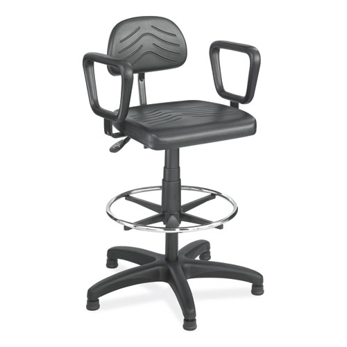 Optional Closed Loop Armrests for Safco Task Master Series Chairs, 2 x 13 x 9, Black, 2/Set, Ships in 1-3 Business Days