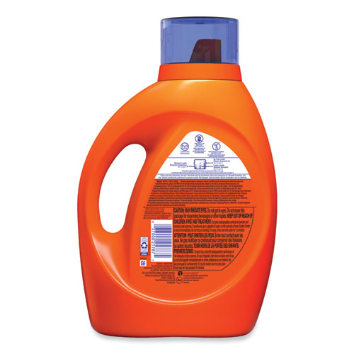 Image of Tide® Hygienic Clean Heavy 10X Duty Liquid Laundry Detergent, Original, 92 Oz Bottle, 4/Carton