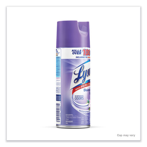 Image of Lysol® Brand Disinfectant Spray, Early Morning Breeze, 12.5 Oz Aerosol Spray, 12/Carton