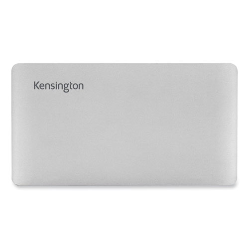 Image of Kensington® Sd2480T Thunderbolt 3 Dual 4K Docking Station, Silver/Black