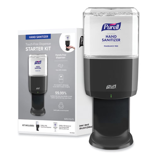 Image of Purell® Advanced Hand Sanitizer Foam Es6 Starter Kit, Graphite