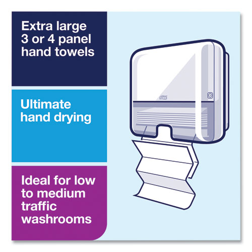 Image of Tork® Elevation Xpress Hand Towel Dispenser, 11.9 X 4 X 11.6, White