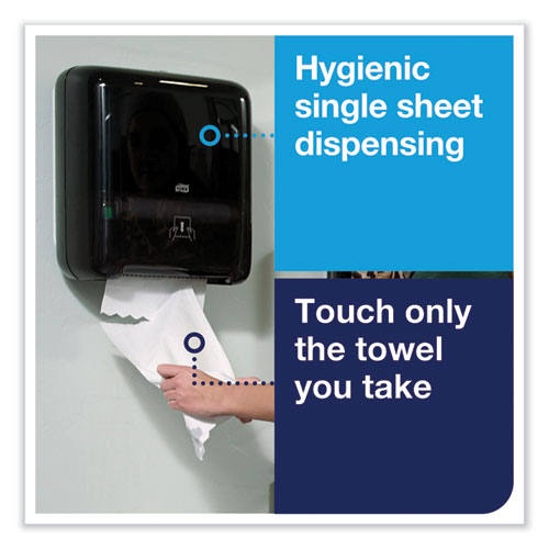 Image of Elevation Matic Hand Towel Roll Dispenser, 13.2 x 8.1 x 14.65, Black