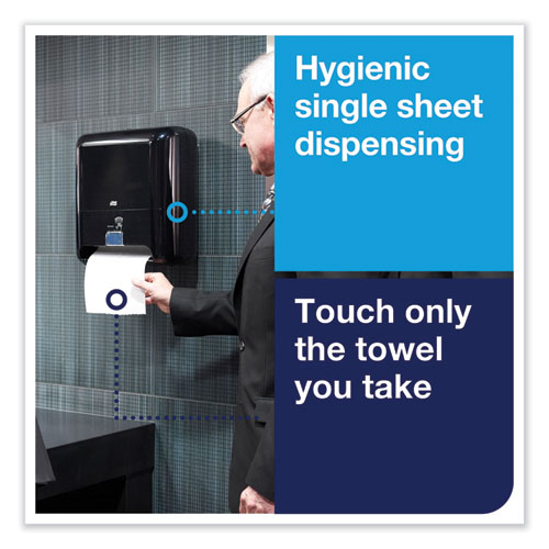 Image of Elevation Matic Hand Towel Dispenser with Intuition Sensor, 13 x 8 x 14.5, Black