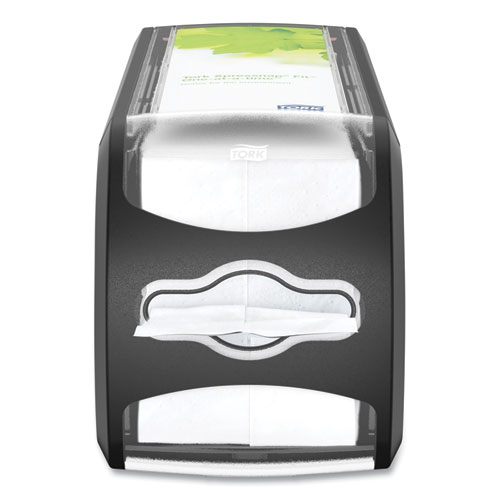 Image of Tork® Xpressnap Fit Napkin Dispenser, Countertop, 4.8 X 12.8 X 5.6, Black