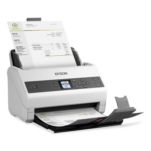 Image of Epson® Ds-870 Color Workgroup Document Scanner, 600 Dpi Optical Resolution, 100-Sheet Duplex Auto Document Feeder
