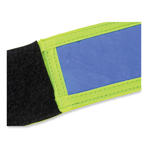 Image of Ergodyne® Chill-Its 6705Ct Cooling Pva Hook And Loop Bandana Headband, One Size Fits Most, Lime, Ships In 1-3 Business Days