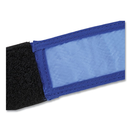 Chill-Its 6705CT Cooling PVA Hook and Loop Bandana Headband, One Size Fits Most, Navy Western, Ships in 1-3 Business Days