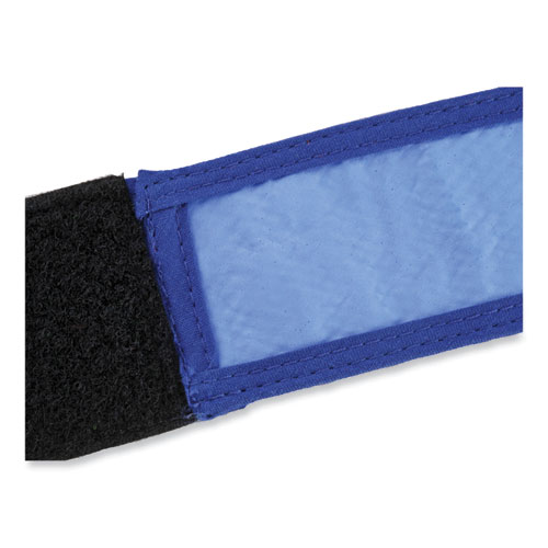 Chill-Its 6705CT Cooling PVA Hook and Loop Bandana Headband, One Size Fits Most, Black, Ships in 1-3 Business Days