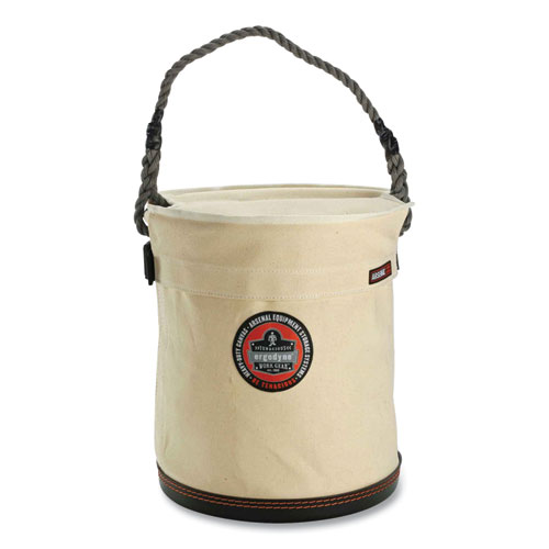 Arsenal 5733T Large Canvas Hoist Bucket and Top, 100 lb, White, Ships in 1-3 Business Days