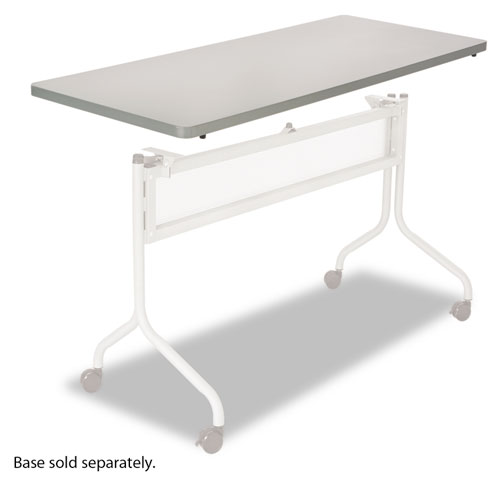 Impromptu Series Mobile Training Table Top, Rectangular, 48w X 24d, Gray