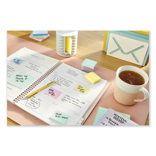 Image of Post-It® Notes Original Pads In Canary Yellow, Value Pack, 1.38" X 1.88", 100 Sheets/Pad, 24 Pads/Pack