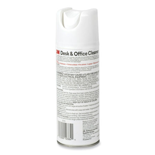 Desk and Office Spray Cleaner, 15 oz Aerosol Spray