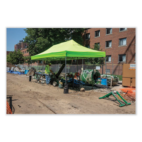 Shax 6015C Replacement Pop-Up Tent Canopy for 6015, 10 ft x 20 ft, Polyester, Lime, Ships in 1-3 Business Days